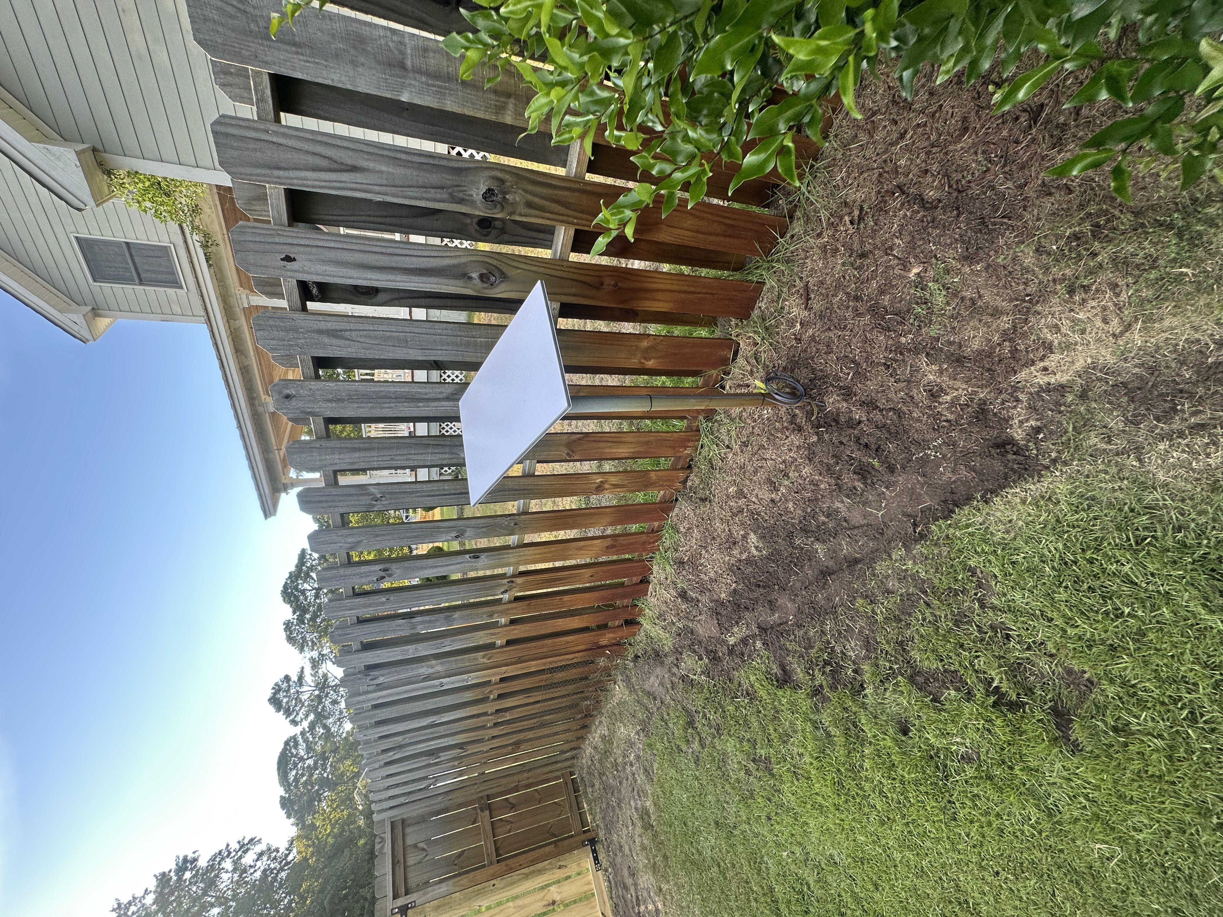 satellite dish on cedar shake rooftop â OBXtec professional rooftop installation